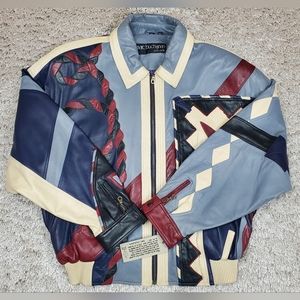 SOLD! RARE Marc Buchanan Pelle Pelle Leather Jacket Sz40